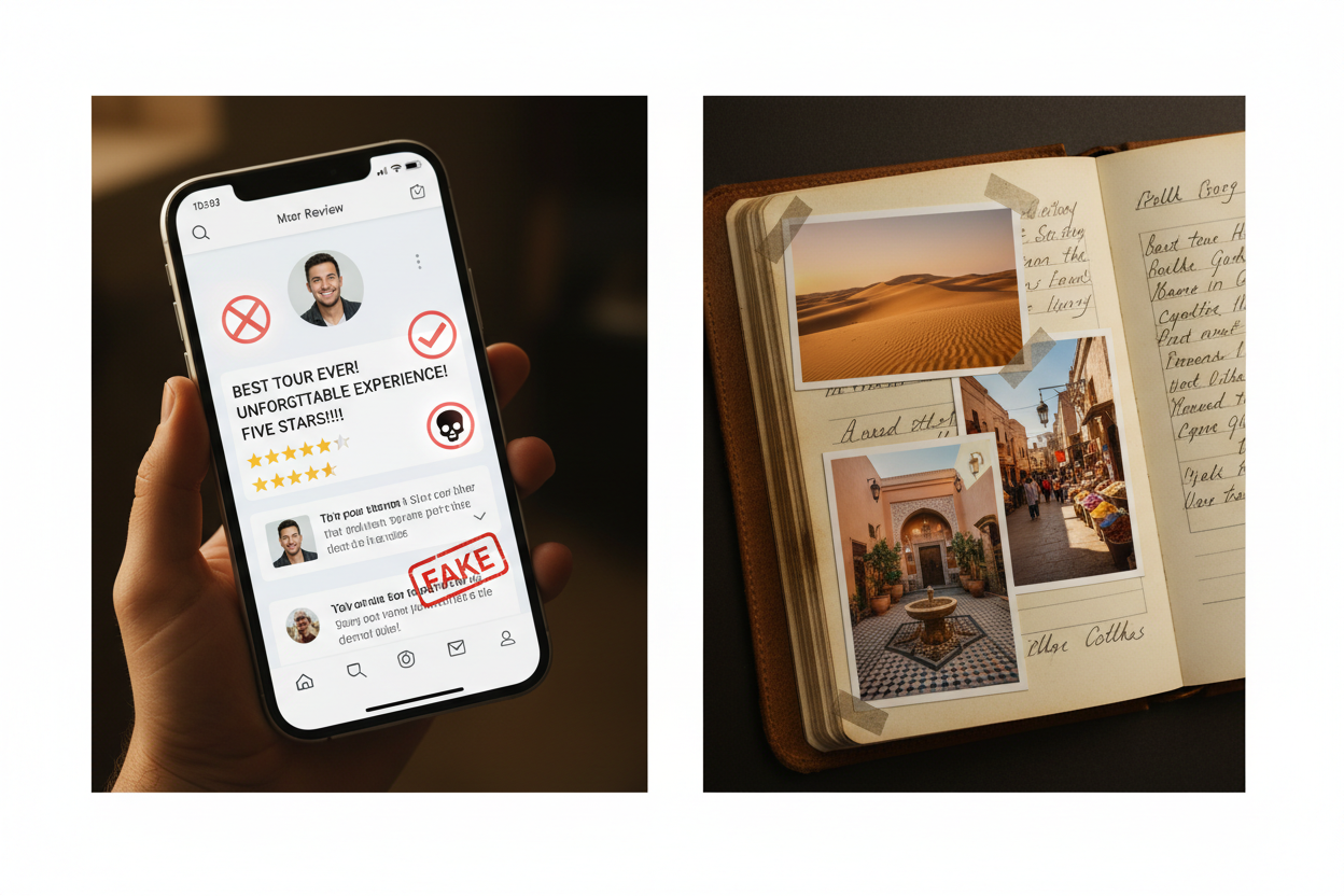 How to Spot Fake Morocco Tour Reviews (And Find Ones You Can Trust)