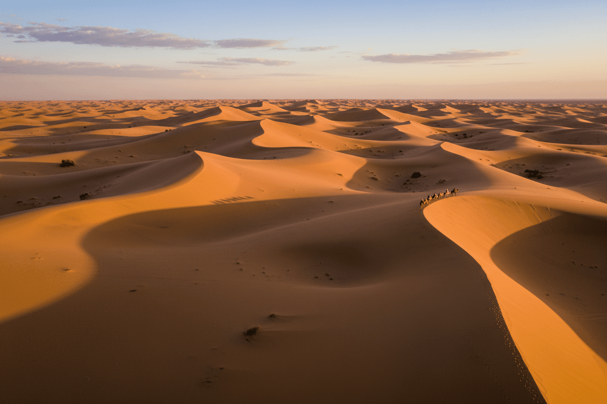 Merzouga Desert Guide 2026 – Sahara Dunes, Camel Treks & Everything You Need to Know - https://moroccotours.group