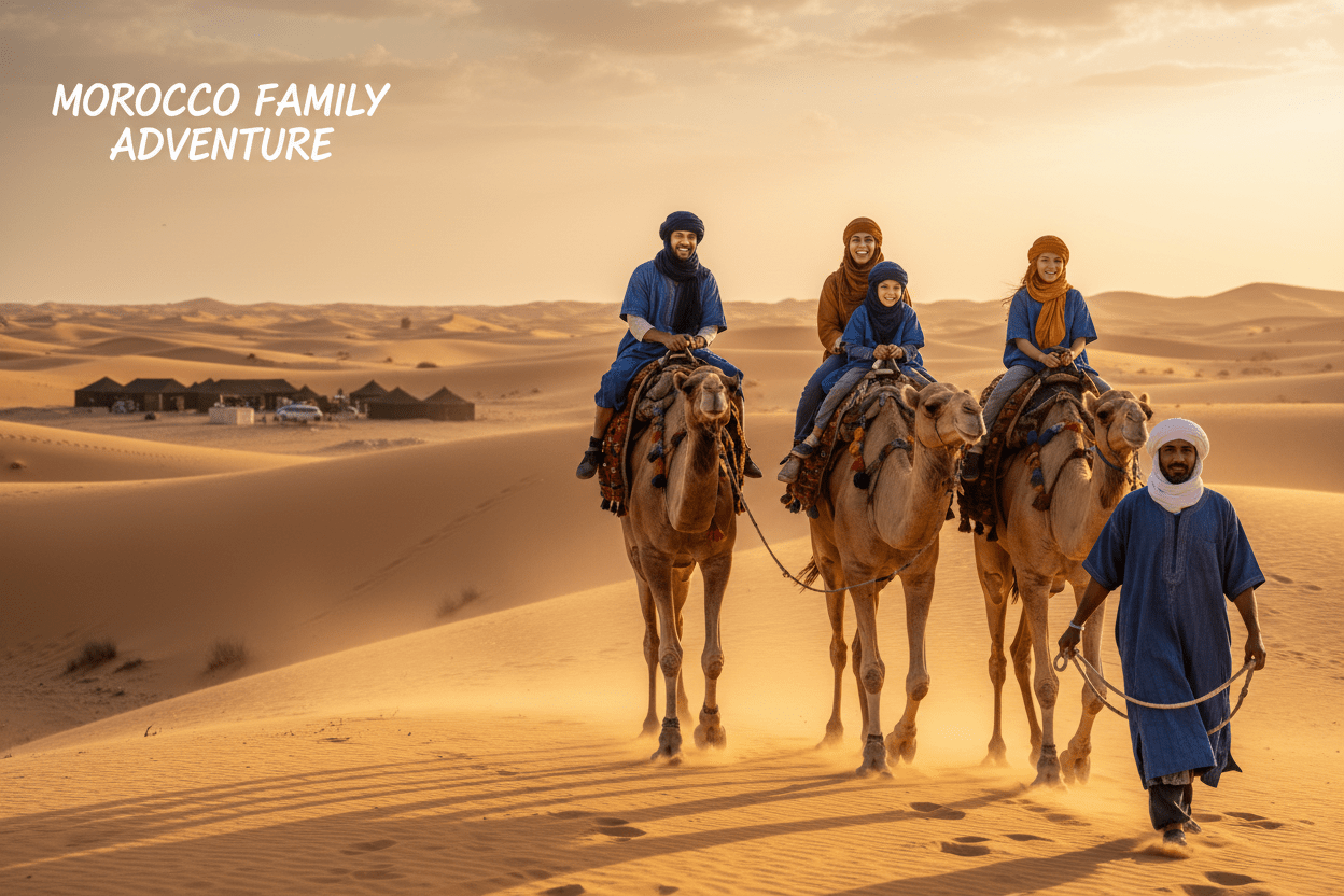 Morocco with Kids – Family Travel Guide 2026 - https://moroccotours.group