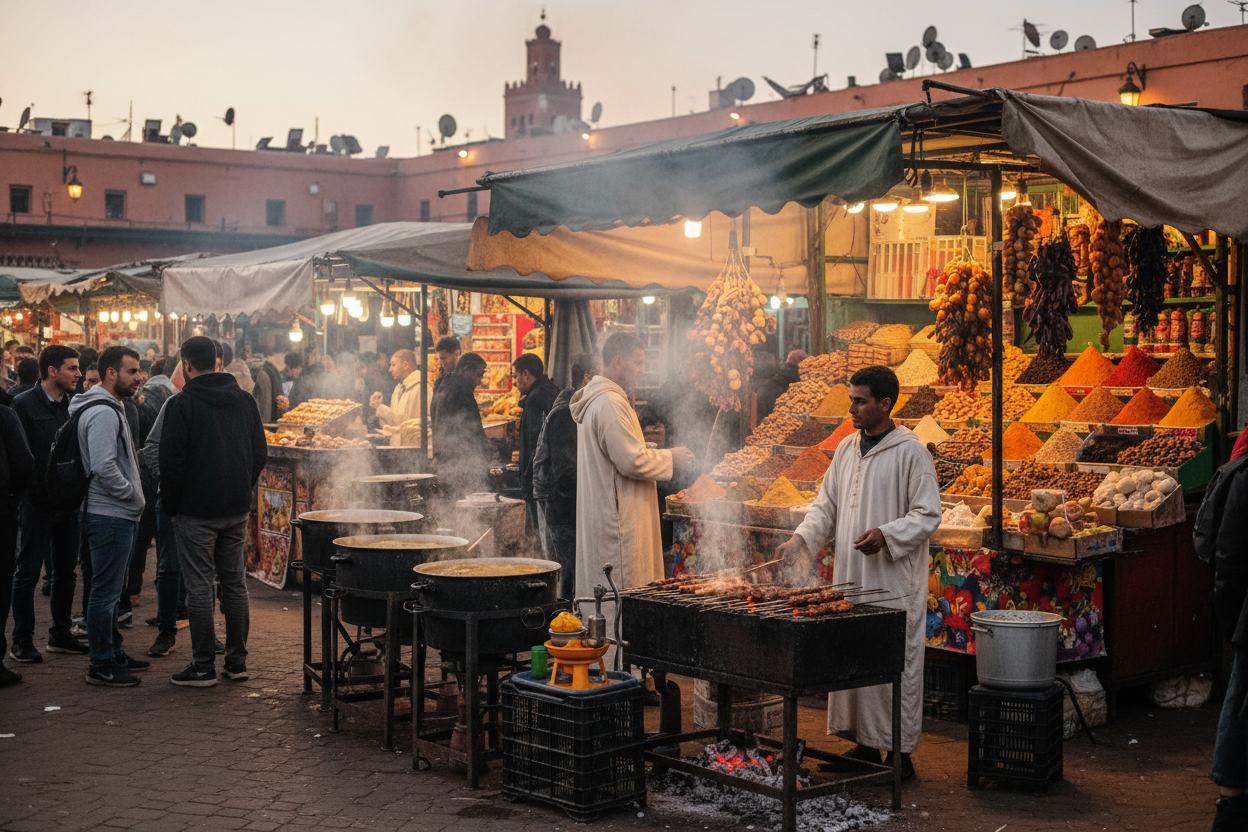 Morocco Street Food Guide 2026 – Best Moroccan Food to Try
