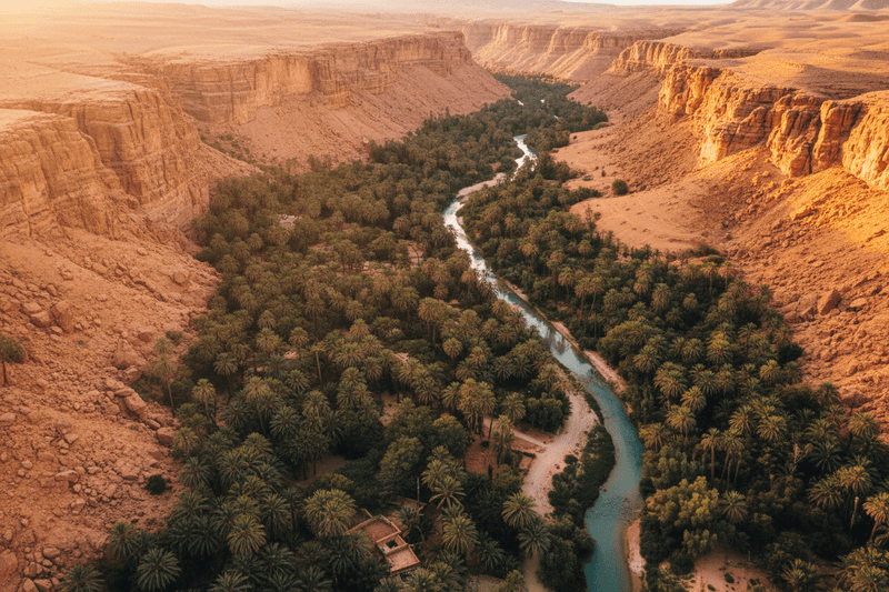 Ziz Valley palm grove gorge and oasis – Errachidia Day Trip Morocco