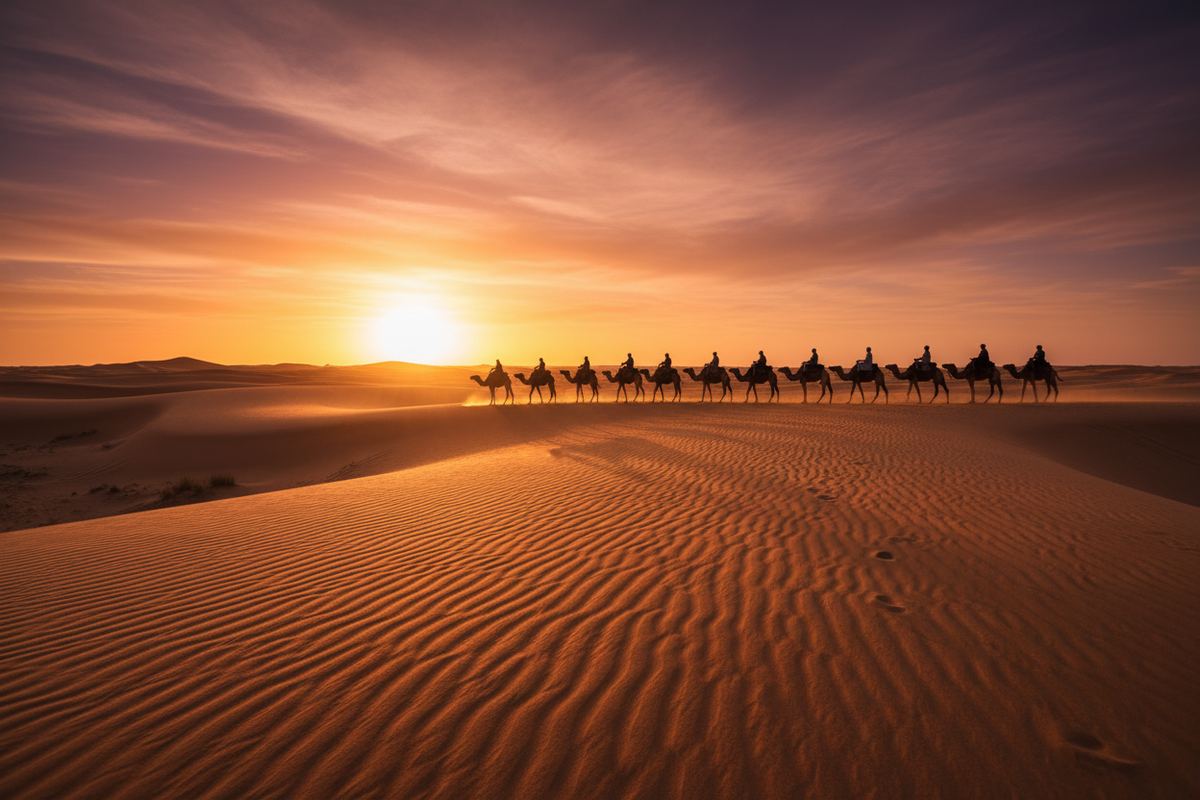 Sahara Desert Camel Trek