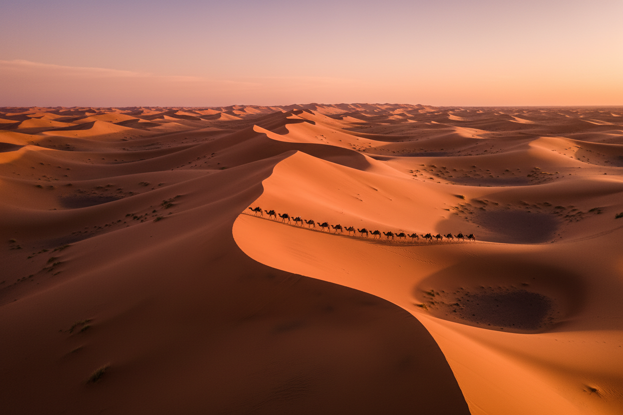 Sahara Desert Tours Morocco – Camel Treks, Desert Camps & Dune Adventures